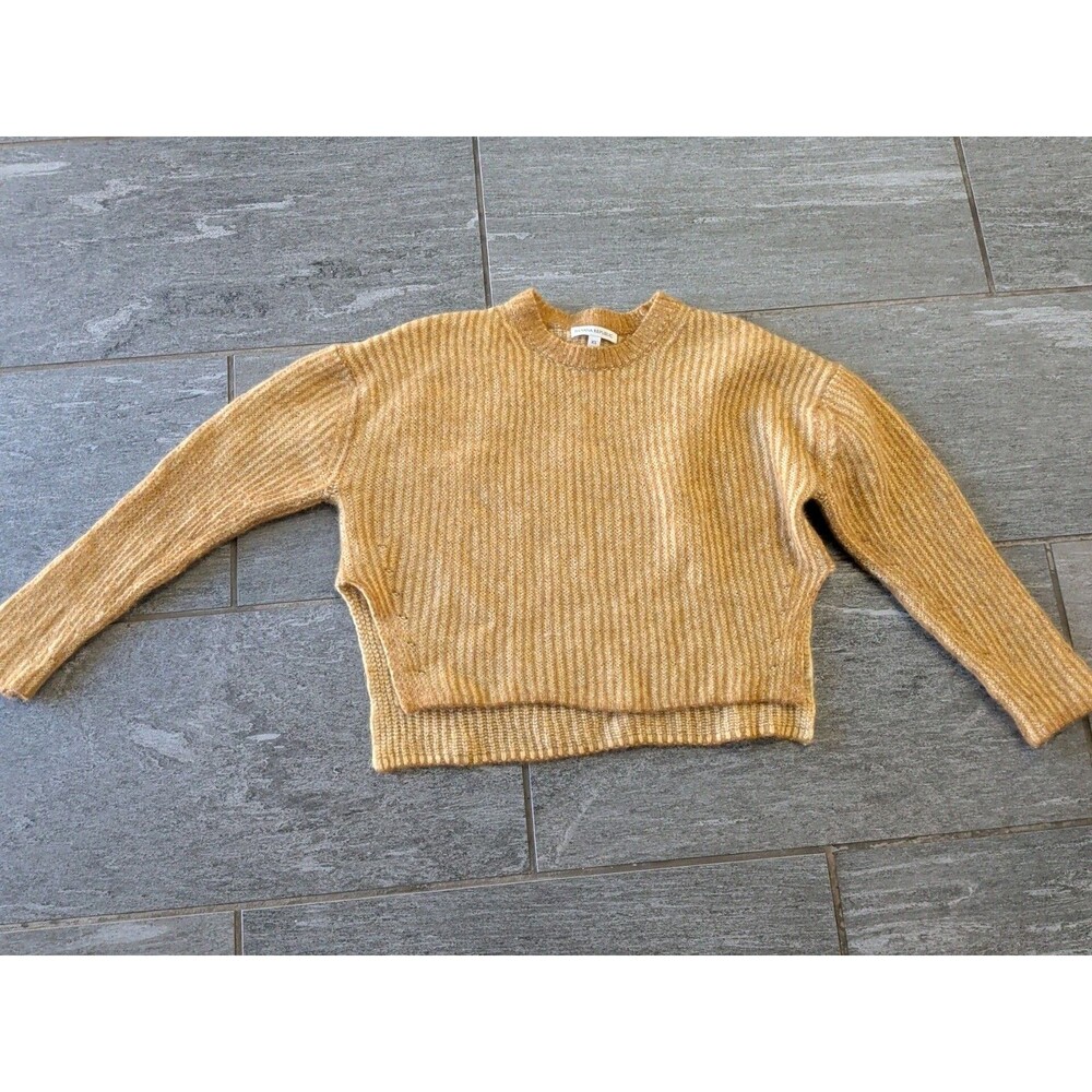 Banana Republic Sweater Women's Size Xs Yellow Ochre